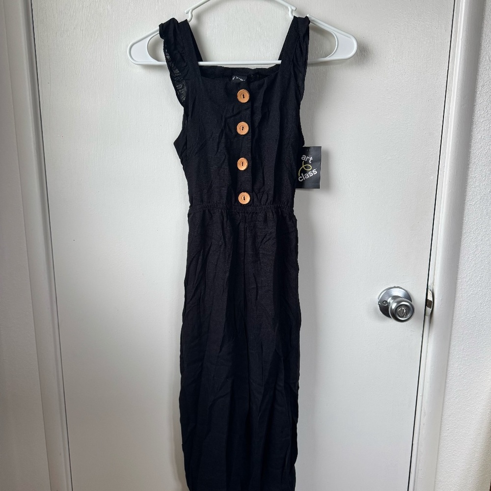 BNWT Target Art Class- girls M 7/8, black jumpsuit